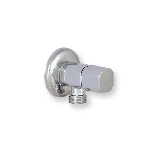 Porta Sanitary Ware - HDJ817A Angle Valve with Cup