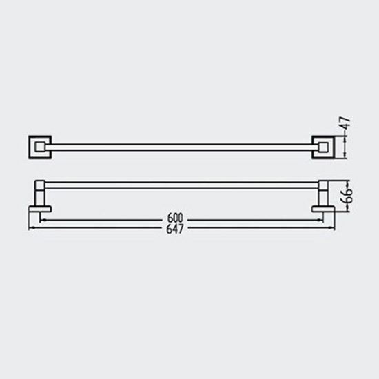 Porta Sanitary Ware - JM11 Single Towel Holder