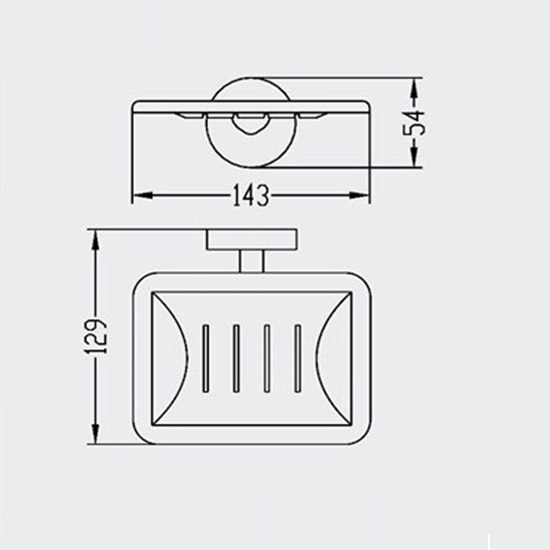 Porta Sanitary Ware - JM56 Soap dish