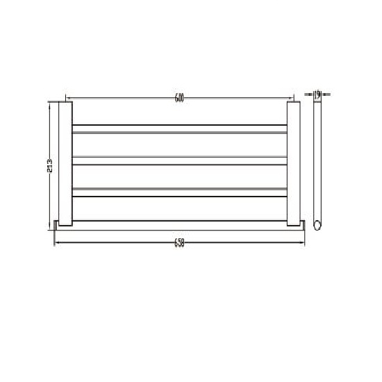 Porta Sanitary Ware - MT01 Towel Rack