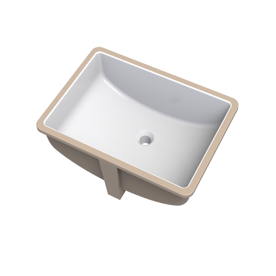 Porta Sanitary Ware - HDLU024N Under Counter Basin