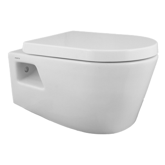 Porta Sanitary Ware - HD427WH Wall Hung WC