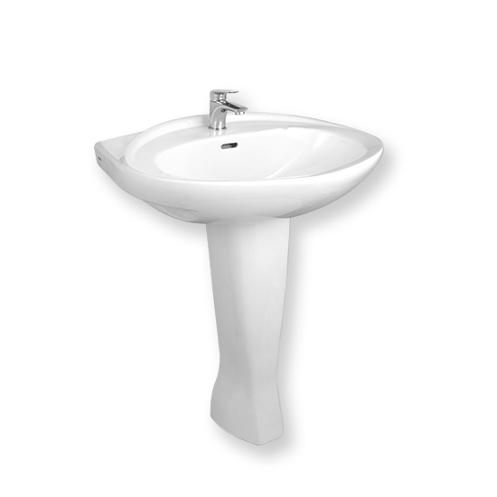 Porta Sanitary Ware - HD17 Washbasin Pedestal