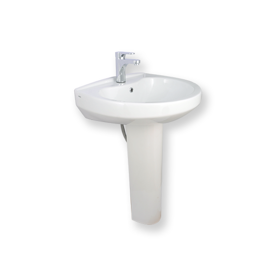 Porta Sanitary Ware - HD19 Washbasin Pedestal