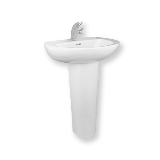 Porta Sanitary Ware - HD80 Washbasin Pedestal