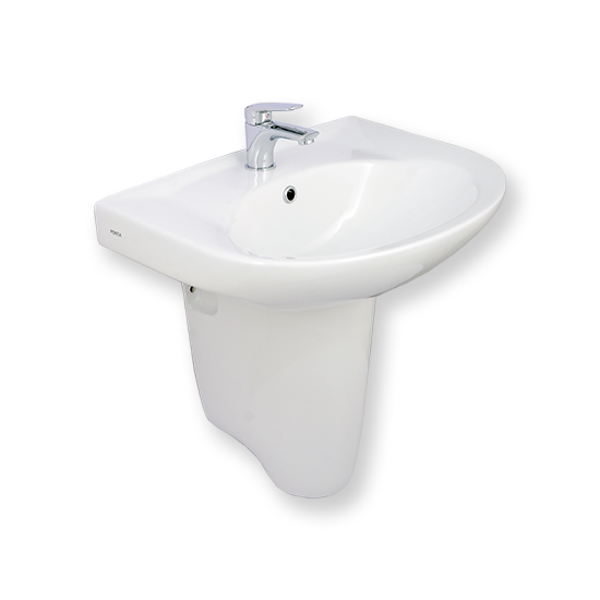 Porta Sanitary Ware - HDLP203AH Washbasin Pedestal