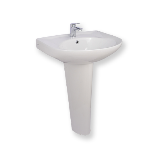 Porta Sanitary Ware - HDLP203A Washbasin Pedestal